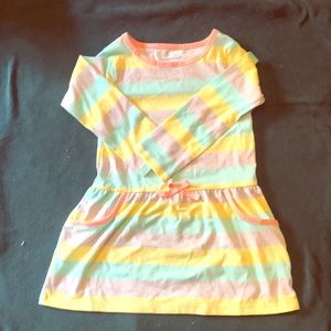 Toddler Girls multi - color spring dress